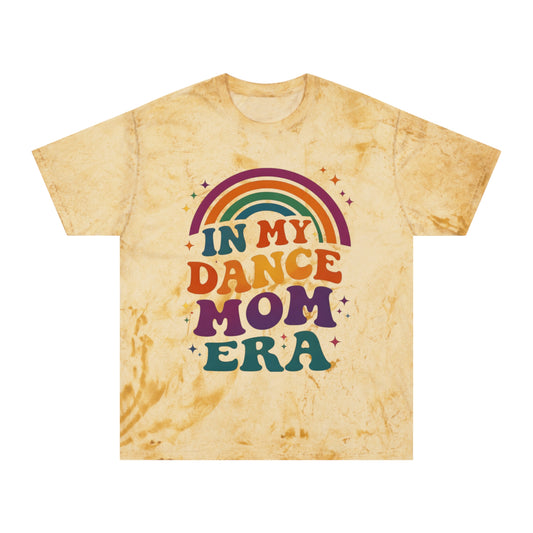 Dance Mom Tee — Retro Rainbow "In My Dance Mom Era" Graphic T-Shirt