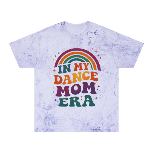 Dance Mom Tee — Retro Rainbow "In My Dance Mom Era" Graphic T-Shirt